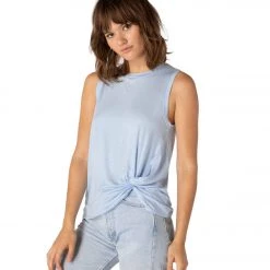 Beyond Yoga Twist Goodbye Muscle Yoga Tank Blue Bells 9 Beyond Yoga Twist Goodbye Muscle Yoga Tank Blue Bells
