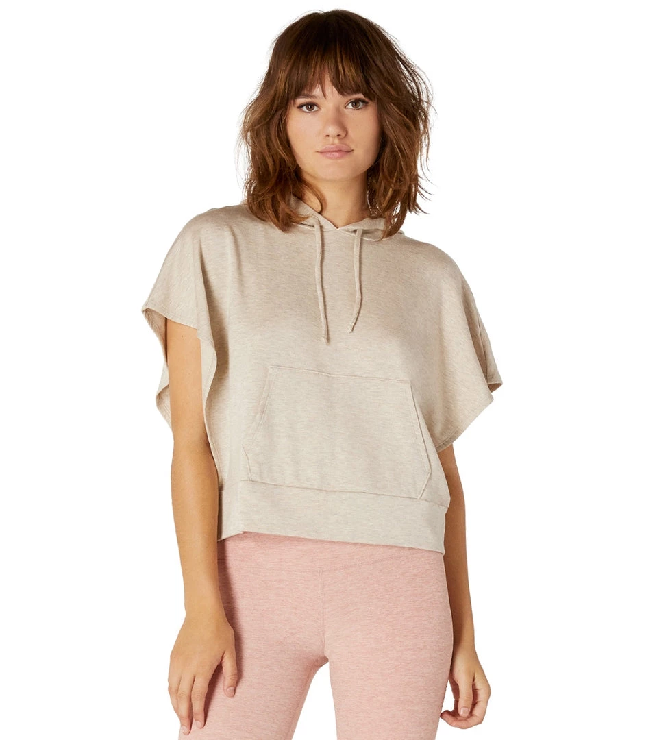 Beyond Yoga Open Side After Yoga Hoodie Oatmeal Heather CLOTHING 6 Beyond Yoga Open Side After Yoga Hoodie Oatmeal Heather CLOTHING