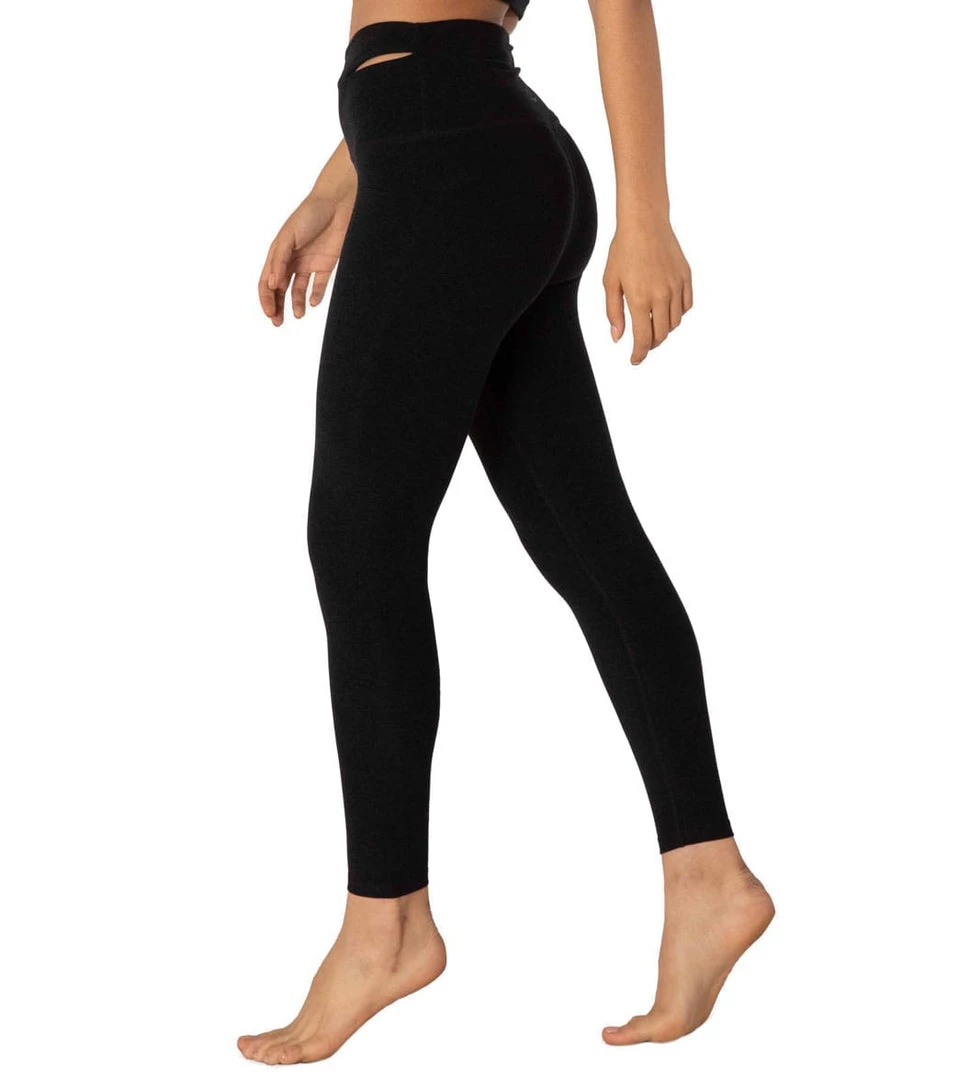 CLOTHING Beyond Yoga Spacedye That's A Wrap High Waisted 7/8 Yoga Leggings Darkest Night 5 CLOTHING Beyond Yoga Spacedye That's A Wrap High Waisted 7/8 Yoga Leggings Darkest Night