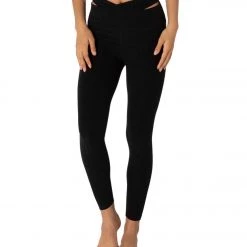 CLOTHING Beyond Yoga Spacedye That's A Wrap High Waisted 7/8 Yoga Leggings Darkest Night 13 CLOTHING Beyond Yoga Spacedye That's A Wrap High Waisted 7/8 Yoga Leggings Darkest Night