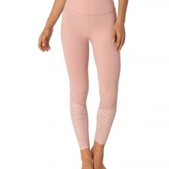 Beyond Yoga Back Me Up High Waisted 7/8 Yoga Leggings Tinted Rose CLOTHING 13 Beyond Yoga Back Me Up High Waisted 7/8 Yoga Leggings Tinted Rose CLOTHING