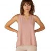 Beyond Yoga All About It Split Back Yoga Tank Tinted Rose/Pink Quartz CLOTHING
