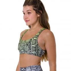 Onzie Graphic Mudra Yoga Sports Bra Vixen