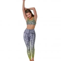 Onzie Graphic Mudra Yoga Sports Bra Vixen