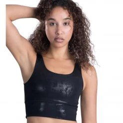 CLOTHING DYI Elevate Yoga Sports Bra Onyx Foil