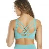 CLOTHING Everyday Yoga Radiant Solid Strappy Back Sports Bra Agate Green
