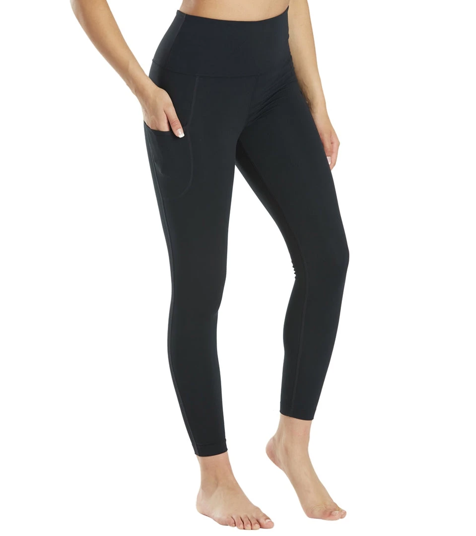 CLOTHING Everyday Yoga High Waisted Go-To Pocket 7/8 Leggings 25" Black 4 CLOTHING Everyday Yoga High Waisted Go-To Pocket 7/8 Leggings 25" Black