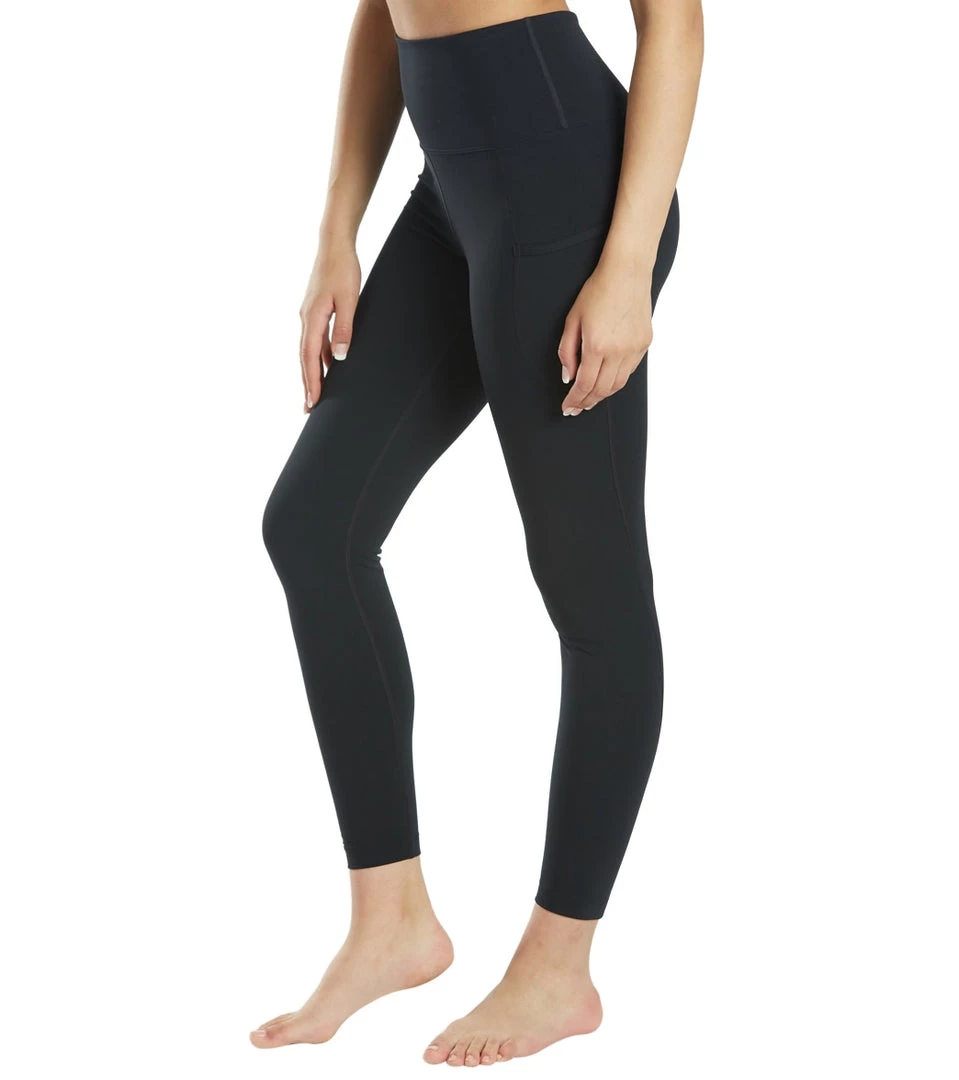 CLOTHING Everyday Yoga High Waisted Go-To Pocket 7/8 Leggings 25" Black 7 CLOTHING Everyday Yoga High Waisted Go-To Pocket 7/8 Leggings 25" Black
