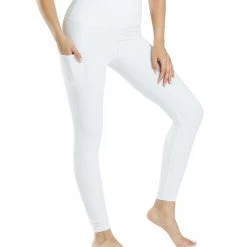 Everyday Yoga High Waisted Go-To Pocket 7/8 Leggings 25" White