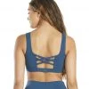 Everyday Yoga Embrace Thick Strap Sports Bra True Navy CLOTHING