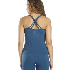 Everyday Yoga Serenity Thin Strap Support Tank True Navy 15 Everyday Yoga Serenity Thin Strap Support Tank True Navy
