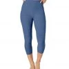 Beyond Yoga Spacedye High Waisted Yoga Capris Serene/Hazy Blue