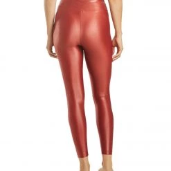 CLOTHING KORAL Lustrous High Rise Yoga Leggings Vermelho
