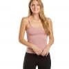 Hard Tail Bound Yoga Tank Top Pink Ruffle CLOTHING