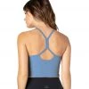Beyond Yoga Slim Racerback Cropped Tank Serene Blue 2 Beyond Yoga Slim Racerback Cropped Tank Serene Blue