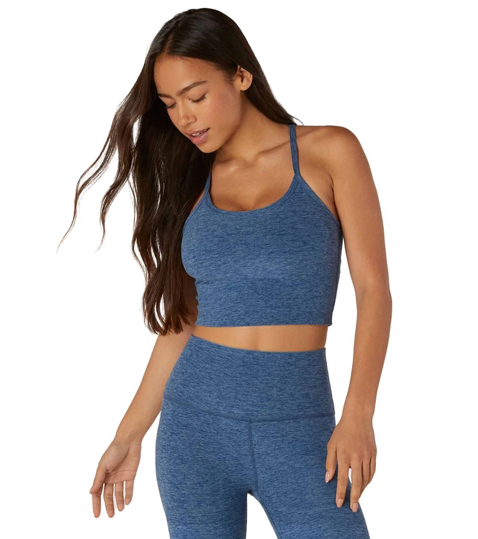 NEW ARRIVALS Beyond Yoga Spacedye Slim Racerback Cropped Tank Serene/Hazy Blue 4 NEW ARRIVALS Beyond Yoga Spacedye Slim Racerback Cropped Tank Serene/Hazy Blue