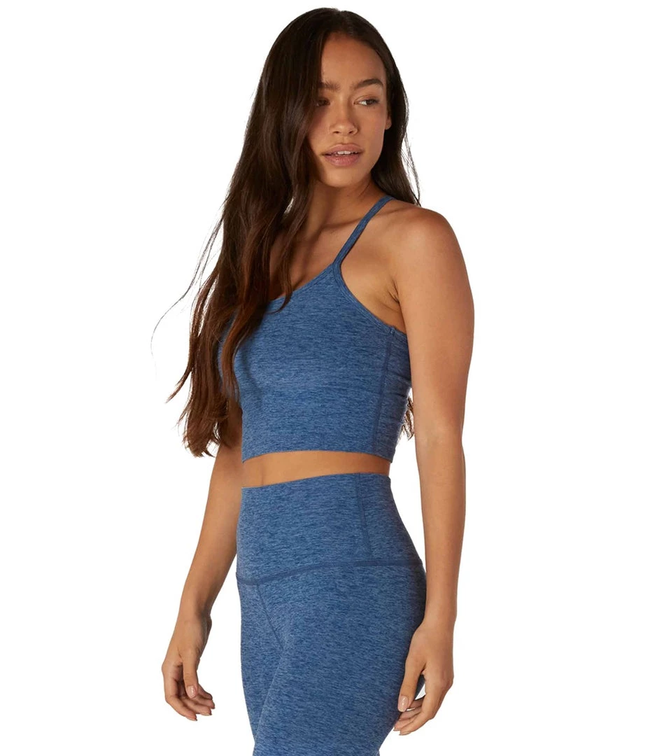 NEW ARRIVALS Beyond Yoga Spacedye Slim Racerback Cropped Tank Serene/Hazy Blue 6 NEW ARRIVALS Beyond Yoga Spacedye Slim Racerback Cropped Tank Serene/Hazy Blue