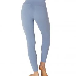 Beyond Yoga Supplex Caught In The Midi High Waisted Leggings Serene Blue