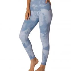Beyond Yoga Olympus High Waisted 7/8 Yoga Leggings Serene Blue Smoke CLOTHING