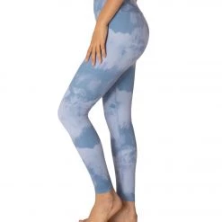 Beyond Yoga Olympus High Waisted 7/8 Yoga Leggings Serene Blue Smoke CLOTHING