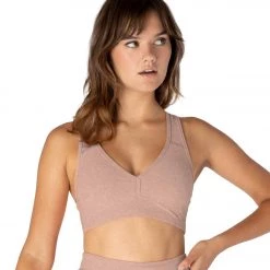 Beyond Yoga Spacedye Lift Your Spirits Yoga Sports Bra Tinted Rose/Pink Quartz CLOTHING
