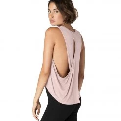 Beyond Yoga Wrap Around Yoga Tank Top Pink Quartz CLOTHING 11 Beyond Yoga Wrap Around Yoga Tank Top Pink Quartz CLOTHING
