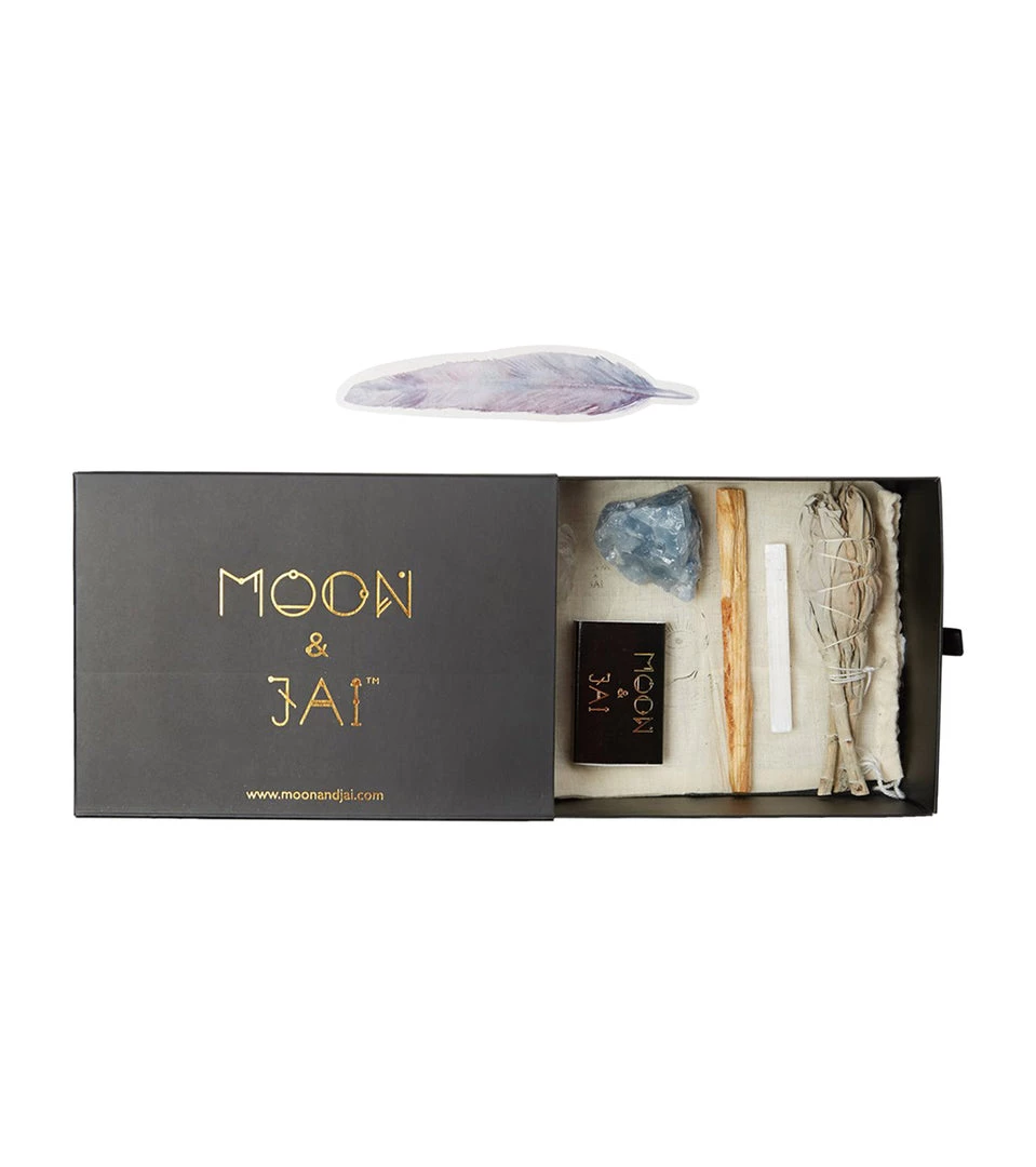 ACCESSORIES Moon & Jai Ritual Kit Balance Blue Calcite 5 ACCESSORIES Moon & Jai Ritual Kit Balance Blue Calcite