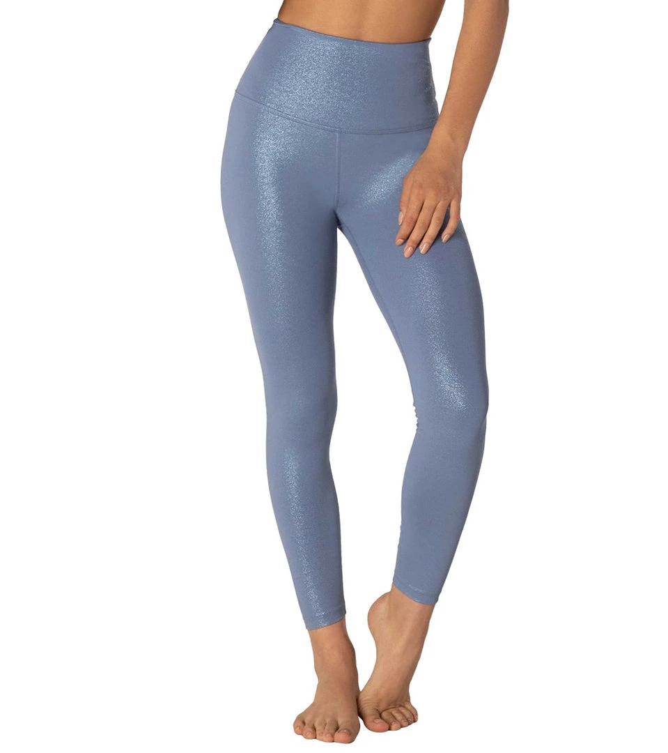 Beyond Yoga Twinkle High Waisted 7/8 Yoga Leggings Serene Blue/Blue Dizzy Twinkle CLOTHING 8 Beyond Yoga Twinkle High Waisted 7/8 Yoga Leggings Serene Blue/Blue Dizzy Twinkle CLOTHING