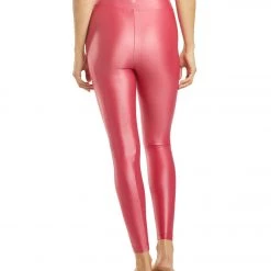 KORAL Lustrous High Rise Yoga Leggings Carmine CLOTHING