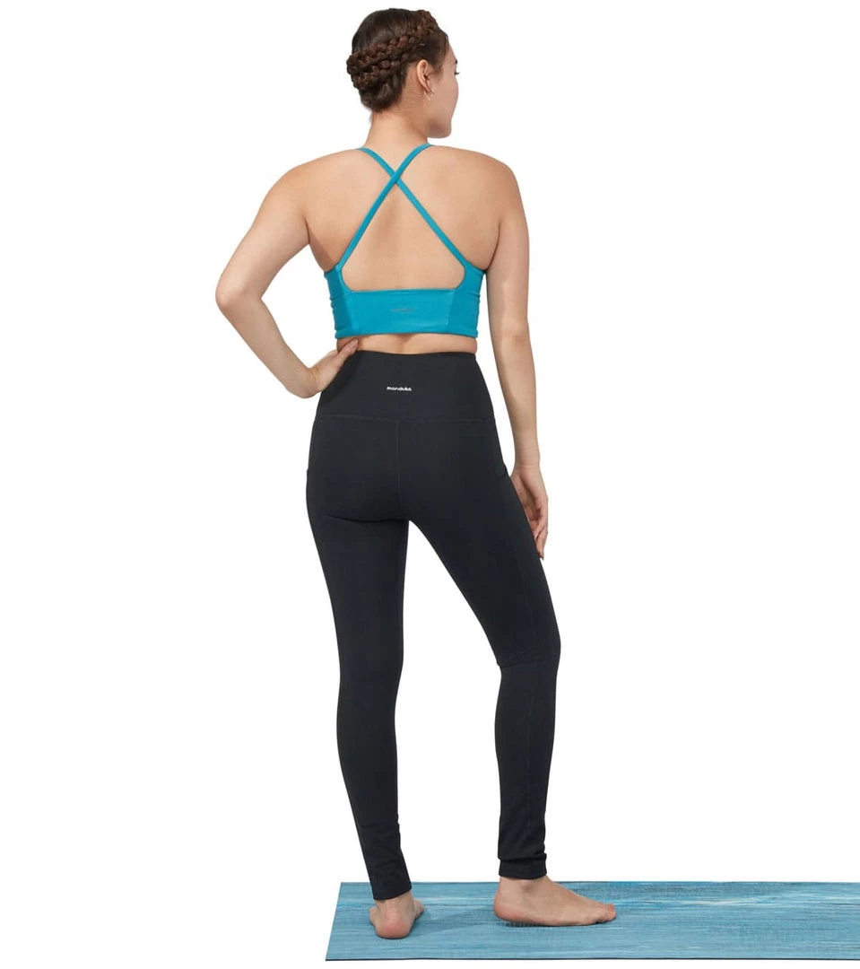 CLOTHING Manduka Performance High Waisted Pocket Yoga Leggings Black 6 CLOTHING Manduka Performance High Waisted Pocket Yoga Leggings Black