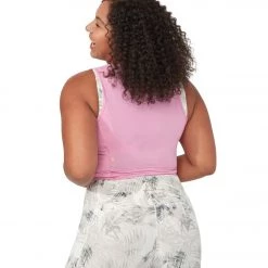 CLOTHING Manduka Pro Tech Twist Tank Top Fuchsia