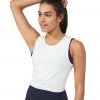 Manduka Pro Tech Twist Tank Top White
