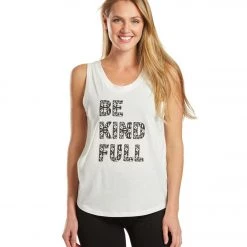SuperLoveTees Be Kind Full Yoga Muscle Tee CLOTHING