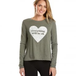 SuperLoveTees Everythink Will Be Ok Long Sleeve CLOTHING