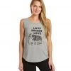 SuperLoveTees Love Breeds Love Elephant Yoga Muscle Tee Grey CLOTHING