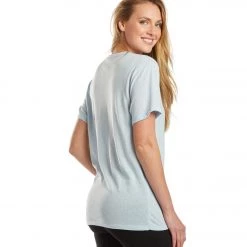 SuperLoveTees More Muah Yoga Tee Sky Blue