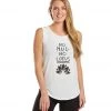 CLOTHING SuperLoveTees No Mud No Lotus Yoga Muscle Tee