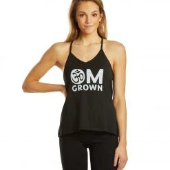 SuperLoveTees Om Grown Yoga Strappy Tank