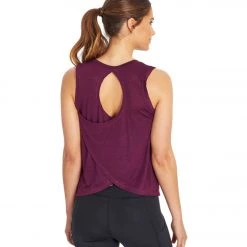 CLOTHING Balance Collection Canyon Singlet Yoga Tank Top Wild Plum