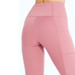 CLOTHING Marika Ivanna Ribbed Yoga Leggings Heather Rose