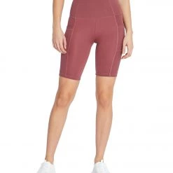 Marika Belle Bermuda Yoga Shorts Crushed Berry