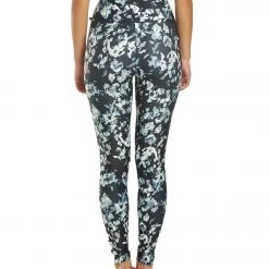 Long Leggings Marika Joanne Track Yoga Leggings Black Chopped Floral 11 Long Leggings Marika Joanne Track Yoga Leggings Black Chopped Floral