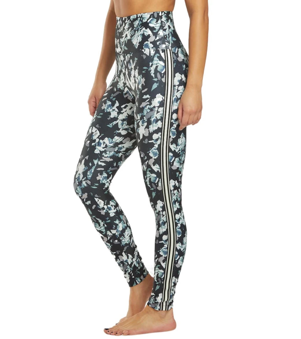 Long Leggings Marika Joanne Track Yoga Leggings Black Chopped Floral 7 Long Leggings Marika Joanne Track Yoga Leggings Black Chopped Floral