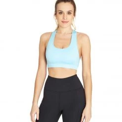 Marika Haley Seamless Yoga Sports Bra Dream Blue CLOTHING 8 Marika Haley Seamless Yoga Sports Bra Dream Blue CLOTHING