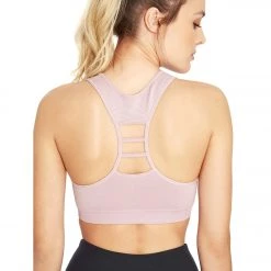 Marika Haley Seamless Yoga Sports Bra Mauve Shadows CLOTHING
