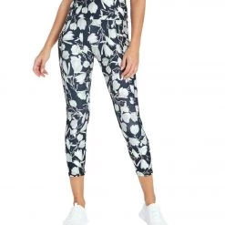 Marika Haven High Waisted Yoga Capris Magniolia Illustration CLOTHING