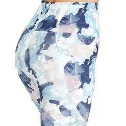 Marika Airbrush Yoga Leggings Crown Blue Abstract CLOTHING 14 Marika Airbrush Yoga Leggings Crown Blue Abstract CLOTHING