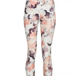 Balance Collection Printed Contender 22" High Waisted Yoga Capris Abstract Cut Blooms CLOTHING 9 Balance Collection Printed Contender 22
