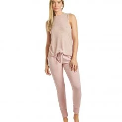 Free People Movement Sunny Skinny Sweat Pants Pink 12 Free People Movement Sunny Skinny Sweat Pants Pink