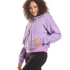 CLOTHING Free People Movement Believe It Hoodie Purple